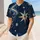 Midnight Navy Constellation Stars And Chevron Accents For Athletic Varsity Game Day Style Baseball Jersey - 1