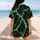 Neon Emerald Lightning Storm for Game Day Training and Streetwear Sports Fans and Athletes Baseball Jersey - 7