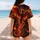 Majestic Fire Phoenix Over Volcanoes For Fantasy Sports Fans And Night Festival Wear Baseball Jersey - 7