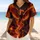 Majestic Fire Phoenix Over Volcanoes For Fantasy Sports Fans And Night Festival Wear Baseball Jersey - 6