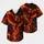 Majestic Fire Phoenix Over Volcanoes For Fantasy Sports Fans And Night Festival Wear Baseball Jersey - 2