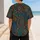 Neo Tribal Botanical Medallions For Retro Streetwear, Festival And Vacation Style Baseball Jersey - 5