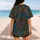 Neo Tribal Botanical Medallions For Retro Streetwear, Festival And Vacation Style Baseball Jersey - 7