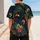 Tropical Toucan Jungle Floral Hawaiian Vacation Beach Travel Outfit for Men and Women Baseball Jersey - 5