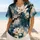 Magnolia Blossom Teal Ink Branches For Garden Parties And East Asian Flower Lovers Baseball Jersey - 6