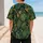 Tropical Macaw Rainforest Foliage for Resort Vacations, Cruises and Beach Parties Baseball Jersey - 5