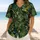 Tropical Macaw Rainforest Foliage for Resort Vacations, Cruises and Beach Parties Baseball Jersey - 6