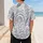 Modern Monochrome Botanical Line Art for Casual Streetwear and Everyday Style Men Baseball Jersey - 5