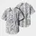 Modern Monochrome Botanical Line Art for Casual Streetwear and Everyday Style Men Baseball Jersey - 2