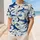 Blue Shark School Ocean Sportswear For Beach Days, Swim Fans And Marine Life Lovers Baseball Jersey - 1