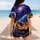 Orange Futuristic Space Racer Galaxy Scene For Game Day Streetwear And Sci-Fi Fans Baseball Jersey - 7