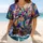 Colorful Graffiti Sailing Ship On Teal Ocean Waves For Beach Games And Streetwear Fans Baseball Jersey - 6
