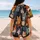 Playful Colorful Retro Cat Crowd for Everyday Sports and Casual Wear for Cat Lovers Baseball Jersey - 7
