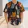 Playful Colorful Retro Cat Crowd for Everyday Sports and Casual Wear for Cat Lovers Baseball Jersey - 4