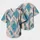 Muted Turquoise Geometric Lattice for Training, Team Practice and Casual Streetwear Baseball Jersey - 2