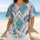 Muted Turquoise Geometric Lattice for Training, Team Practice and Casual Streetwear Baseball Jersey - 6