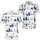 Playful Navy Panda Bamboo Motifs For Beach Travel Casual Summer Daily Relaxed Wear Men's Polo Shirt - 2