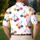 Colorful Cherry Trio Motifs For Summer Golf Tennis Resort And Casual Wear For Men Men's Polo Shirt - 5