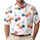 Colorful Cherry Trio Motifs For Summer Golf Tennis Resort And Casual Wear For Men Men's Polo Shirt - 1