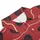 Crimson Red Black Heart And Ivory Wave Motif For Valentine Date Night Casual Wear Men's Polo Shirt - 6