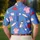 Blue Golf Icons For Tournament Days, Clubhouse Events And Weekend Rounds For Golfers Men's Polo Shirt - 5