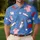 Blue Golf Icons For Tournament Days, Clubhouse Events And Weekend Rounds For Golfers Men's Polo Shirt - 4