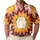 Cute Cartoon Cats Comic Explosion For Parties, Beach Trips And Casual Summer Wear Men's Polo Shirt - 1