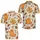 Friendly Ghosts, Pumpkins And Autumn Leaves For Halloween Parties And Fall Outings Men's Polo Shirt - 2