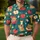 Teddy Bears And Red Apples Retro Kawaii Fun Casual Weekend Beach Party Wear For Men Men's Polo Shirt - 4
