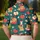 Teddy Bears And Red Apples Retro Kawaii Fun Casual Weekend Beach Party Wear For Men Men's Polo Shirt - 5
