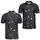 Black And White Celestial Stars For Summer Parties, Beach Days And Casual Menswear Men's Polo Shirt - 2