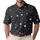 Black And White Celestial Stars For Summer Parties, Beach Days And Casual Menswear Men's Polo Shirt - 1