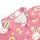 Pink Rabbit Cherry Blossom Geometric Lattice For Spring Golf Beach Party Outfits Men's Polo Shirt - 6