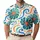 Tropical Starfish Monstera Wave Motifs For Summer Beach Vacation Travel Style Men Men's Polo Shirt - 1