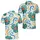 Tropical Starfish Monstera Wave Motifs For Summer Beach Vacation Travel Style Men Men's Polo Shirt - 2