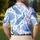 Blue Peacock Feathers And Tropical Leaves For Resort Golf And Summer Vacation Men Men's Polo Shirt - 5