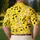 Yellow Music Notes And Treble Clefs For Summer Parties Beach Holidays And Music Lovers Men's Polo Shirt - 5