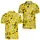 Yellow Music Notes And Treble Clefs For Summer Parties Beach Holidays And Music Lovers Men's Polo Shirt - 2