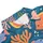 Colorful Tropical Fish Coral Seashell Ocean Motifs for Beach Vacation Resort Wear Men Men's Polo Shirt - 6