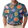 Colorful Tropical Fish Coral Seashell Ocean Motifs for Beach Vacation Resort Wear Men Men's Polo Shirt - 1