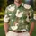 Funny Summer Ducks On Green Pond Camo For Beach Vacation And Casual Weekend Wear Men's Polo Shirt - 4