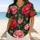 Camellia Floral Forest Green Athletic Style For Garden Parties, Travel And Weekend Wear Baseball Jersey - 6