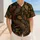 Autumn Oak Tree Limbs And Acorns For Woodland Hikes Campers And Casual Outdoor Wear Baseball Jersey - 4