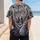 Roaring Snow Leopard Athletic Wildlife Style For Game Day And Outdoor Adventure Fans Baseball Jersey - 5