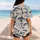 Retro Sardine Coastal Athletic Seam Motif For Beach Games And Casual Sports Fans Baseball Jersey - 7