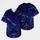 Neon Cyberpunk Batter Night City Scene For Retro Arcade Game Fans Streetwear Baseball Jersey - 2
