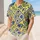 Cobalt Folk Floral Medallions for Summer Festivals, Garden Parties and Casual Wear Baseball Jersey - 1