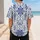 Cobalt Blue Mediterranean Floral Tile Motifs For Golf, Tennis And Resort Athletes Baseball Jersey - 5