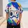 Retro Pixel Game Controller Color Block Arcade Party Gamer Gift For Game Night Fans Baseball Jersey - 5