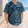 Navy Tropical Monstera Palm Foliage For Beach Vacations And Summer Casual Wear Baseball Jersey - 4
